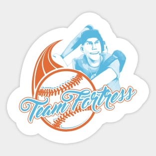 Team Fortress 2 Scout Baseball Sticker